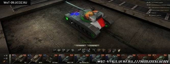 Зоны пробития для World of Tanks 0.9.0